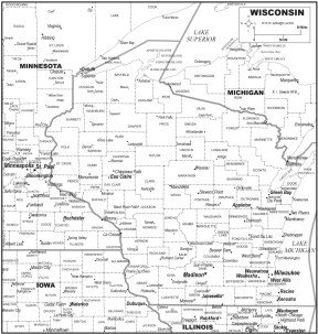 Download WISCONSIN MAP to print